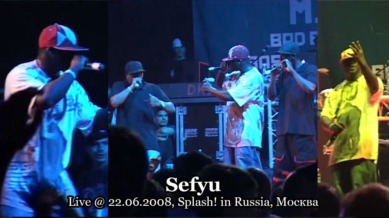 Sefyu Live @ 22.06.2008, Splash! In Russia, Москва