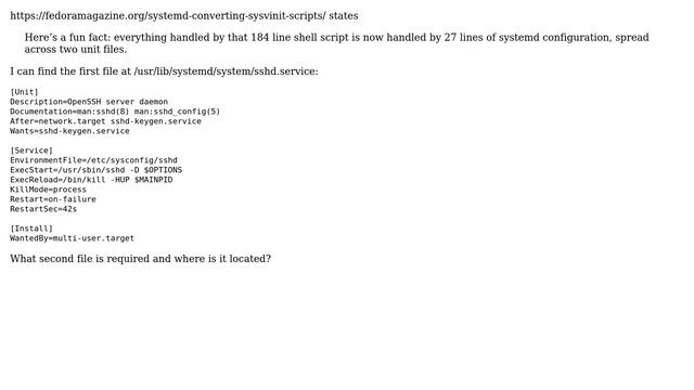 Unix & Linux: How many unit files are required for a systemd? (2 Solutions!!) смотреть онлайн