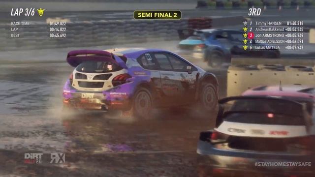 SEMI FINAL 2 - World RX Esports Invitational (Catalunya Edition) - DiRT Rally 2.0 смотреть онлайн