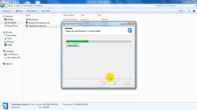 How to install and use Teamviewer (windows 7) | 2016 смотреть онлайн