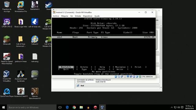 Instalar Android 6.0 En Virtualbox