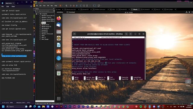 Proxy server squid in ubuntu смотреть онлайн