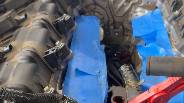 Dodge Caravan 3.6L Oil Filter Housing Assembly Replacement Quick Video смотреть онлайн