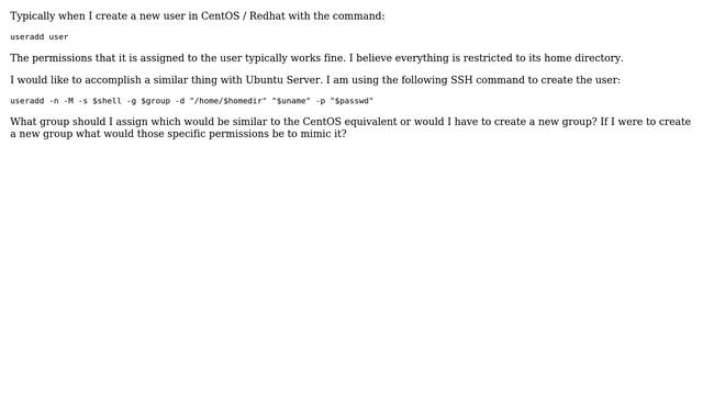 Unix & Linux: Creating users with groups in Ubuntu Server? смотреть онлайн
