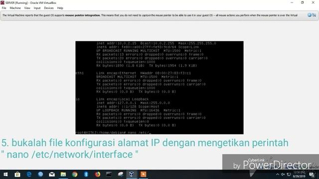 Pengalamatan IP pada Linux Debian смотреть онлайн