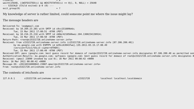 DevOps & SysAdmins: Problems with sendmail on CentOS 5 смотреть онлайн