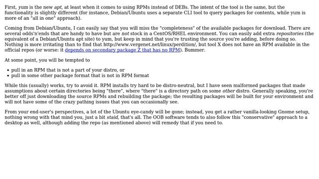 What issues should I watch for when rolling out CentOS as a desktop environment? смотреть онлайн
