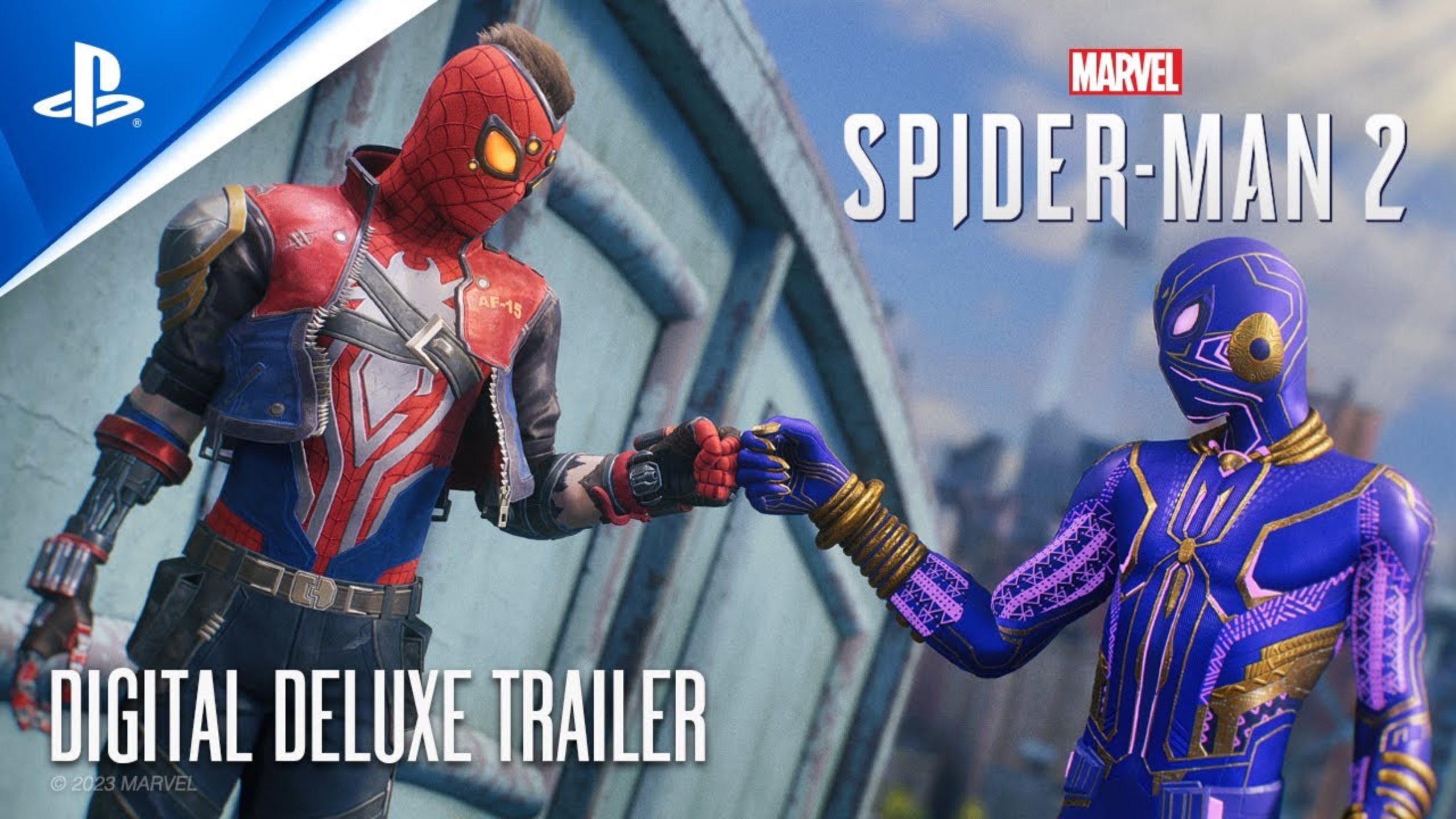 Marvels Spider-Man 2 - Digital Deluxe Trailer PS5 Games смотреть онлайн