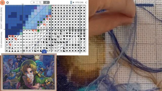 Cross Stitch: Stitch With Me #118 (with talking) смотреть онлайн
