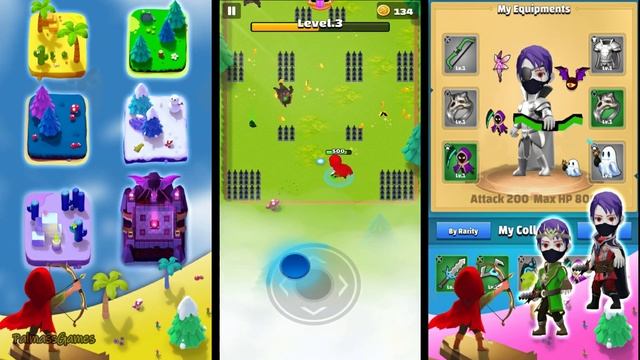 Bow Hero Gameplay Android | New Mobile Game смотреть онлайн