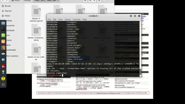 Kali linux/john the ripper смотреть онлайн
