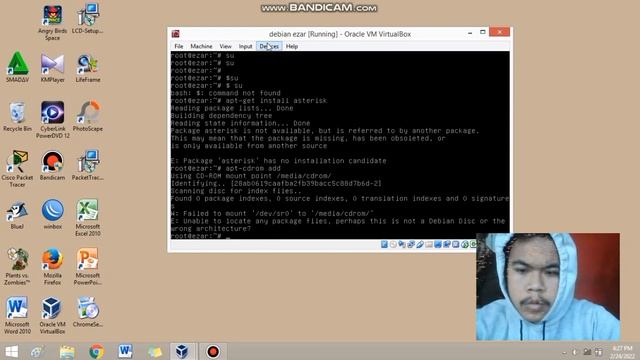 install asterisk di debian (virtual box) смотреть онлайн