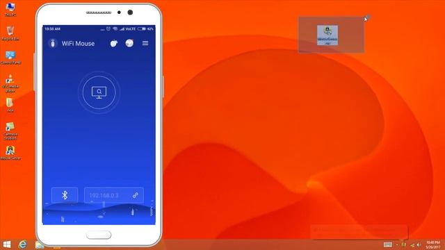 How to control my PC or laptop with Android phone with WiFi mouse App , in Hindi | смотреть онлайн