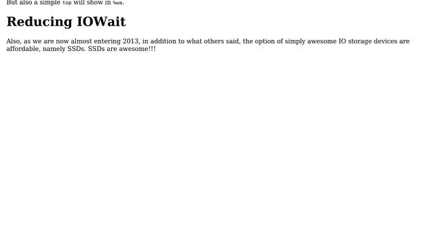 DevOps & SysAdmins: Can anyone explain precisely what IOWait is? (7 Solutions!!) смотреть онлайн