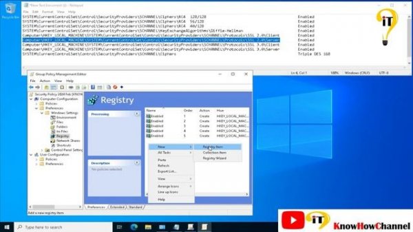 Disable RC4/DES/3DES cipher suites in IIS Windows Server #cybersecurity #RC4 #iis #website #server