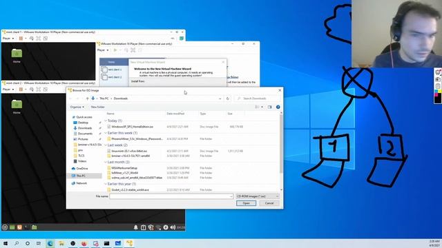 First lab ! Virtualizing linux & PFSense, setting up basic networking смотреть онлайн