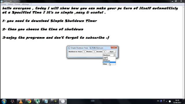 How to Automatically Shutdown a Computer at a Specified Time смотреть онлайн