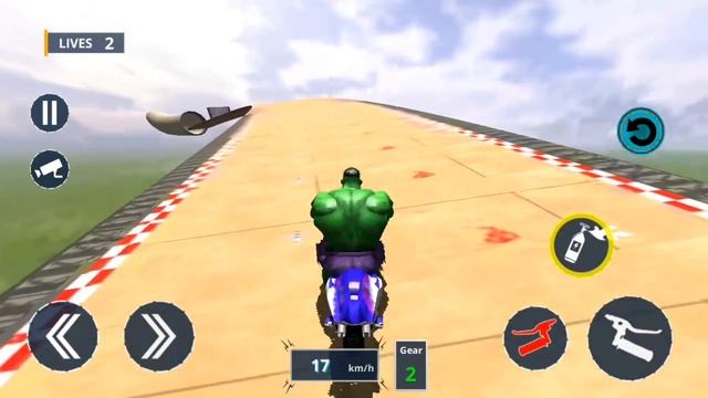 Spider Tricky Bike Race Simulator - Superhero Bike Stunt Racing Game - Android GamePlay смотреть онлайн
