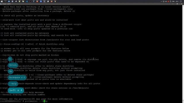 PortMaster работа с портами | FreeBSD 12.2 смотреть онлайн