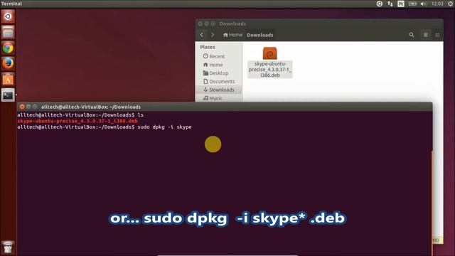 Ubuntu Install Skype смотреть онлайн