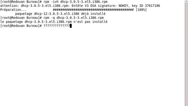 bproblème d'installation de paquetages dhcp sous fedora смотреть онлайн