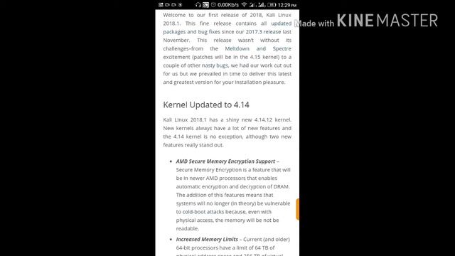Kali Linux 2018.1 new update смотреть онлайн