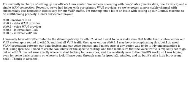 Multihoming with iproute2 and multiple VLANs смотреть онлайн