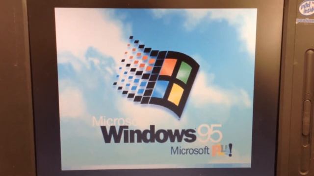 Gateway 2000 Solo boot up to Windows 95 смотреть онлайн