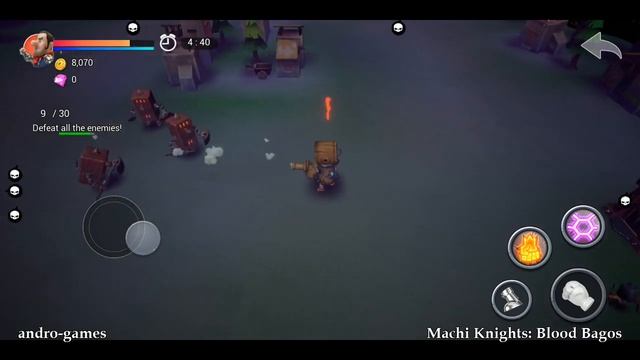 Machi Knights - Blood Bagos (by toOrock) - action game for Android and iOS - gameplay. смотреть онлайн