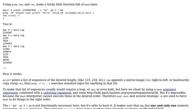 Unix & Linux: Filtering list of numbers containing sequential digits (2 Solutions!!) смотреть онлайн