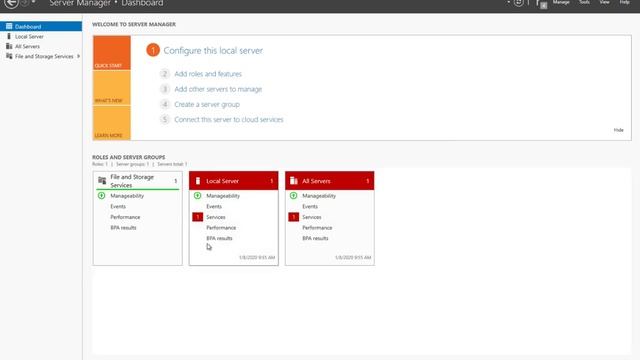 Overview of Server Manager смотреть онлайн