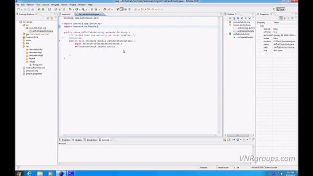 Android Tutorial For Beginners - 4 Part 1 - Programming With Basic Coding смотреть онлайн