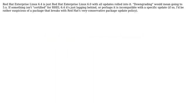 How to downgrade red hat version? (2 Solutions!!) смотреть онлайн