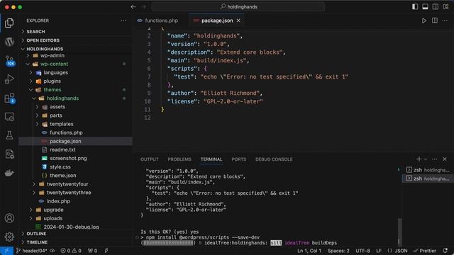 WordPress Extending Core Blocks смотреть онлайн