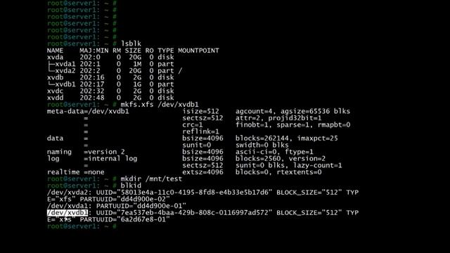 Managing File systems LINUX смотреть онлайн