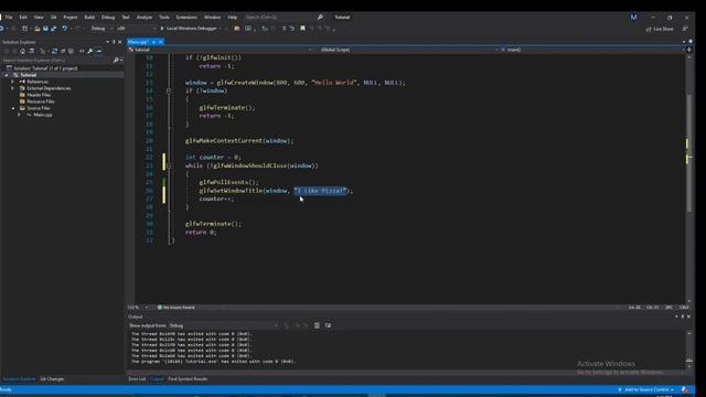 GLFW: How To Set Window Title... смотреть онлайн