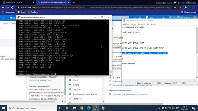 Instalación de un Sistema Operativo con Linux en Azure смотреть онлайн