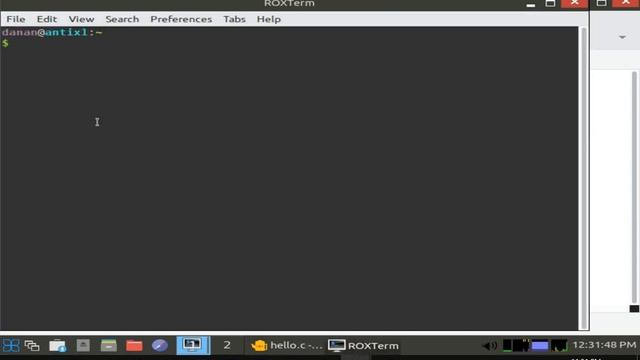 Pengantar TIK - Compile Program Hello World Bahasa C di Linux (Virtual Box) смотреть онлайн