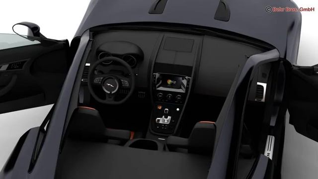 3D Model of Jaguar F Type R Coupe 2015 Review смотреть онлайн