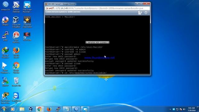 configuration mail dan web mail debian 7 смотреть онлайн