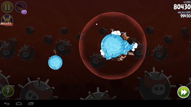 Angry Birds Space Danger Zone Level #5 100430 смотреть онлайн