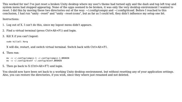 Ubuntu: Reset Unity and Gnome to default values (4 Solutions!!) смотреть онлайн
