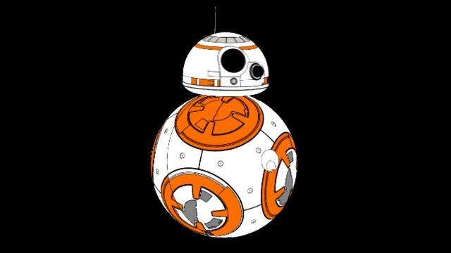 BB-8 Star Wars Droid for Hologram Pyramid смотреть онлайн