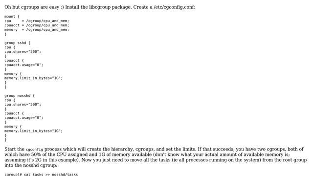 Unix & Linux: How to limit resource usage to save CPU+RAM for a certain process? (4 Solutions!!) смотреть онлайн