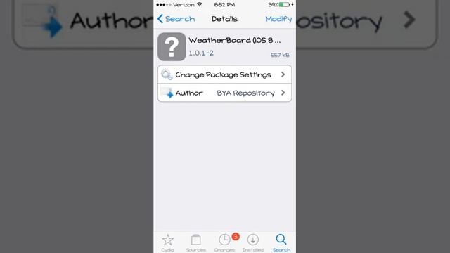 How to get Weather board on iOS 8 (Jailbreak) смотреть онлайн