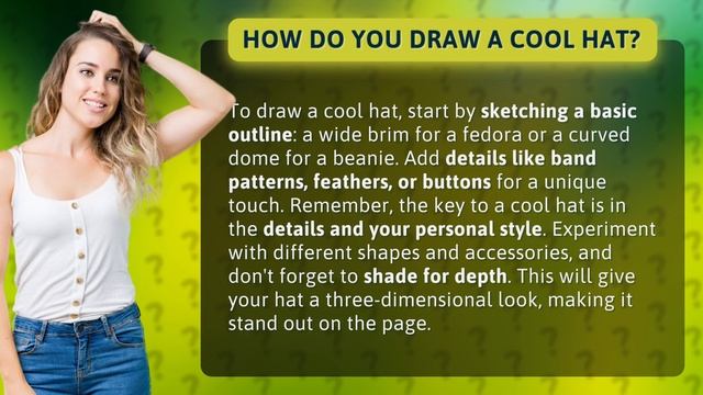 How do you draw a cool hat? смотреть онлайн