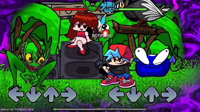 Friday Night Funkin' Vs. Starecrown Full Week - Operation Frogsong - Bot, Perfect FC (NO MISSES)