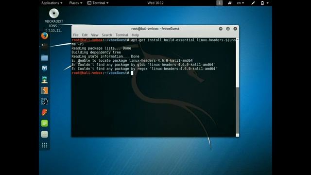 Bug na instalação dos componentes de convidado na VM Kali Linux 2016.2 смотреть онлайн