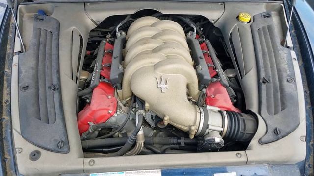 Maserati engine sound of 2004 Coupe Gt/Cambiocorsa ZAMBC38A740012355 смотреть онлайн