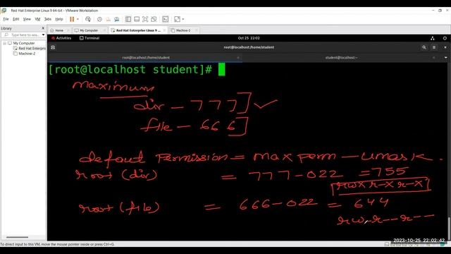 Default Permissions in Linux: Understanding Umask Values in Red Hat 9 (RHCSA) #redhat9 #rhcsa #rhe смотреть онлайн